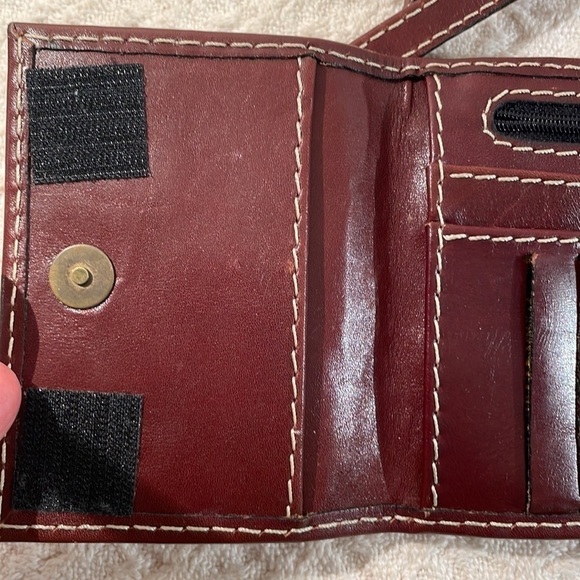 Geno D’Lucca Travel Flat Leather Carpartemental Mini Crossbody Bag - Picture 3 of 11